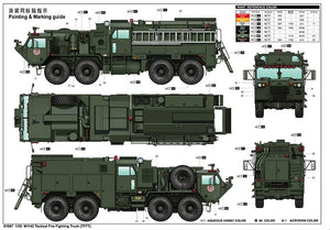 Trumpeter 01067 M1142 HEMTT TFFT (Tactical Fire Fighting Truck) 1/35 – immagine 3