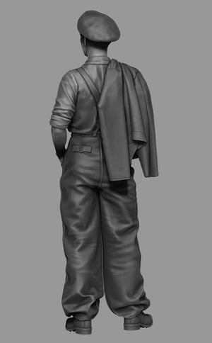 Panzer Art FI35-142 Waffen-SS tank officer No. 2 1/35 – Bild 3