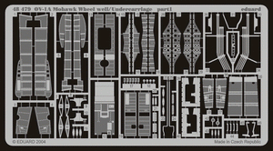 Eduard 48479 OV-1A/ B/D puits de roue/ train d&amp;#39;atterrissage 1/48 REVELL – image 2