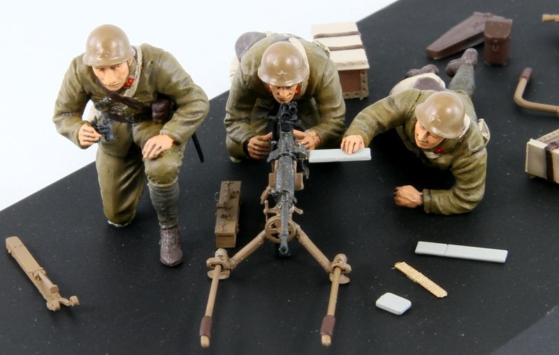 Pit-Road G39 IJA Type 92 Heavy Machine Gun with Figure 1/35 – Bild 5