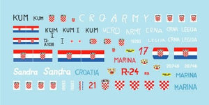 Star Decals 72-A1038 CRO-ARMY # 2. Domovinski Rat / Homeland War 1991-95 1/72 – Bild 3