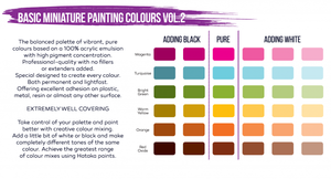 Hataka HTK-DS02 Basic Miniature Painting Colours vol. 2 – Bild 2