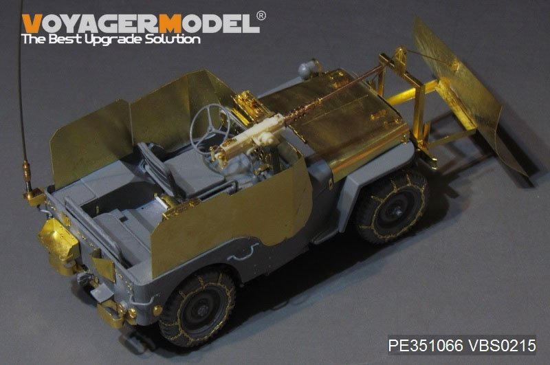 Voyager Model PE351066 WWII U.S. Jeep Willys MB w/Add Amour upgrade set for Takom 1/35 – immagine 2