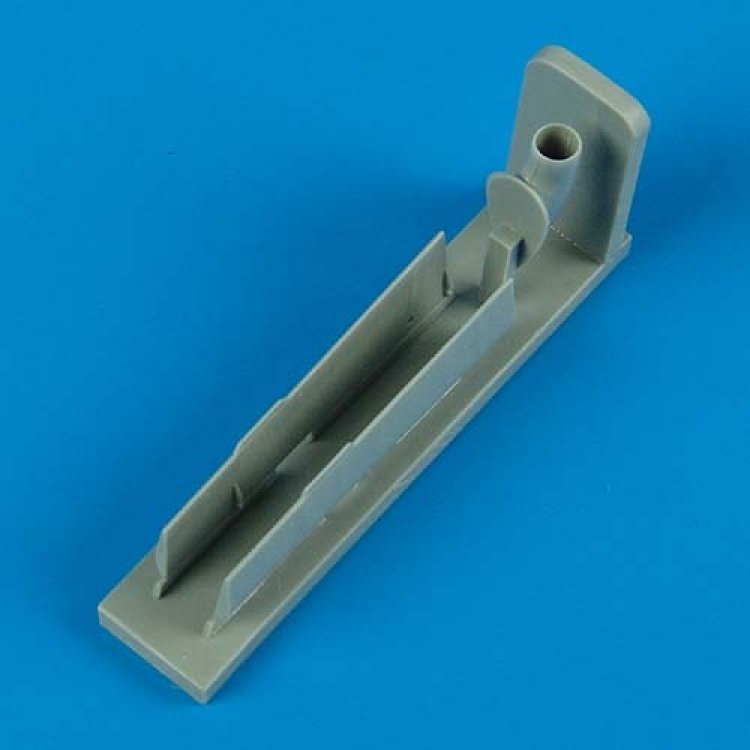 Quickboost QB48428 Bf 109F correct air intake, ailerons Zvezda 1/48