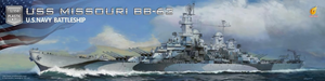 Very Fire VF350909AD USS Missouri Advanced version 1/350