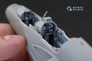 Quinta Studio QD48115 Mirage 2000B 3D-Printed &amp;amp; coloured Interior on decal paper (for Kinetic kit) 1/48 – immagine 7