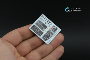 Quinta Studio QDS-35158 UH-1B 3D-Printed &amp;amp; coloured Interior on decal paper (Trumpeter) (Small version) 1/35 – immagine 10