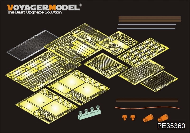 Voyager Model PE35360 WWII Russian T-34/85 for AFV 35145 1/35