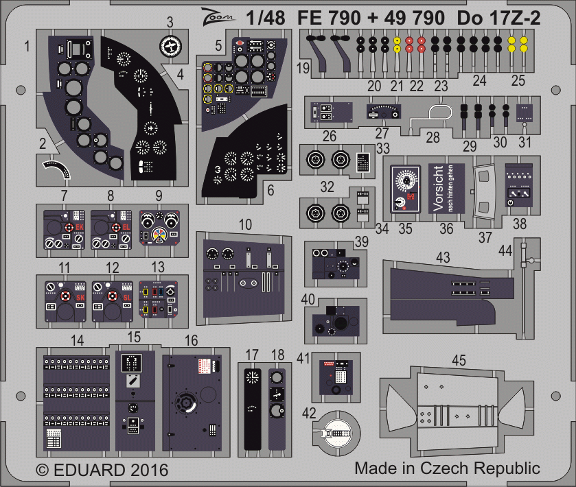Eduard BIG49163 Do 17Z-2 1/48 ICM – imagen 4