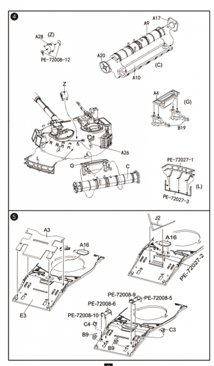 Modelcollect UA72193 Soviet T-80 Main Battle Tank 1970S-1990S N in1 1/72 – immagine 6