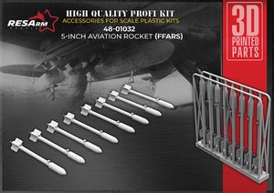 RESArm 48-01032 5 INCH FFAR - Rocket (3D resin printing) 1/48