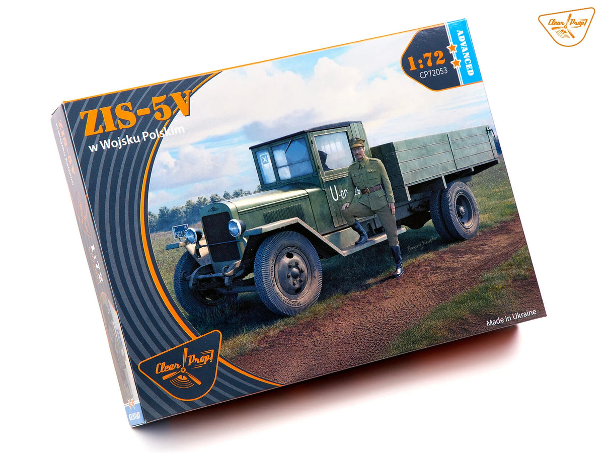 Clear Prop! CP72053 Soviet ZiS-5V - &amp;#39;W Wojsku Polskim&amp;#39; (Advanced Kit) 1/72 – image 2