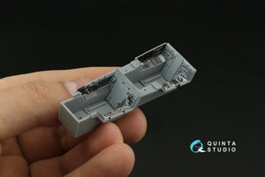 Quinta Studio QD48373 F/A-18F late / EA-18G 3D-Printed &amp;amp; coloured Interior on decal paper (Hobby Boss) 1/48 – immagine 11