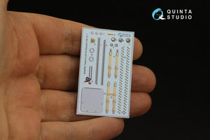 Quinta Studio QD48298 Fokker EV-DVIII 3D-Printed &amp;amp; coloured Interior on decal paper (Eduard) 1/48 – zdjęcie 2