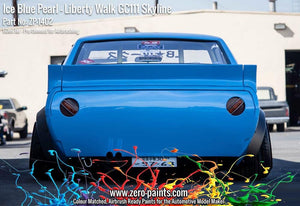 Zero Paints ZP-1402 - Ice Blue Pearl Paint for Liberty Walk GC111 Skyline (Ken Mary) 60ml – immagine 6