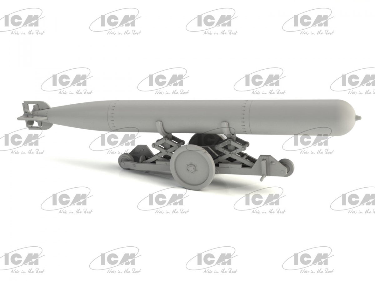 ICM 48405 WWII British Torpedo Trailer 1/48 – Bild 4