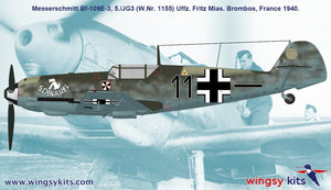 Wingsy Kits D5-08 German WWII Fighter MESSERSCHMITT Bf 109 E-3 1/48 – Bild 14