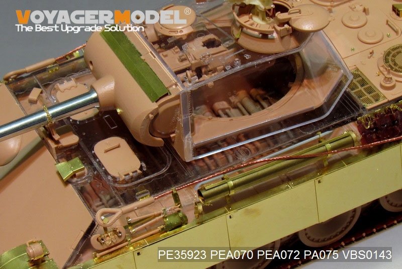 Maquette Voyager PE35923 Panther G allemand de la Seconde Guerre mondiale, version de base pour RMF 5016 au 1/35 – image 13