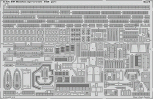 Eduard 53136 HMS Illustrious superstructure AIRFIX 1/350 – zdjęcie 2