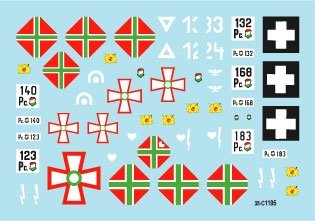 Star Decals 35-C1195 Axis Tank mix # 5 1/35 – Bild 2