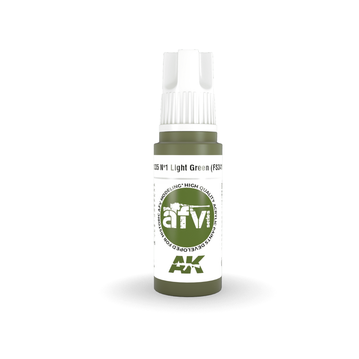 AK Interactive AK11335 Nº1 Light Green (FS34151) 17ml – immagine 2
