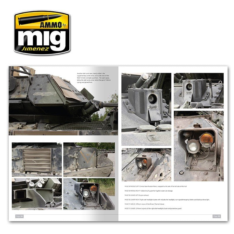 AMMO of Mig Jimenez 5951 M2A3 BRADLEY FIGHTING VEHICLE IN EUROPE IN DETAIL VOL. 1 (English) – imagen 4