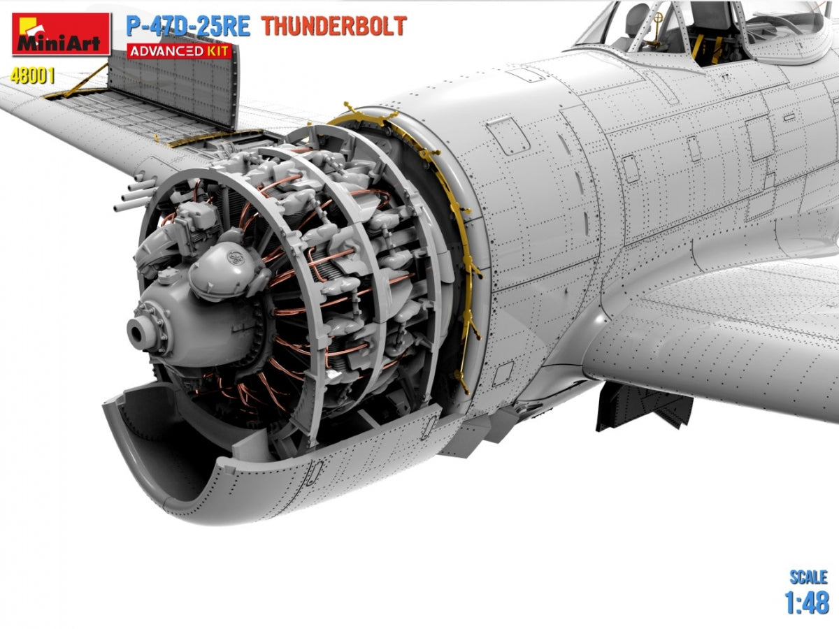MiniArt 48001 P-47D-25RE Thunderbolt - Advanced Kit 1/48 – imagen 8