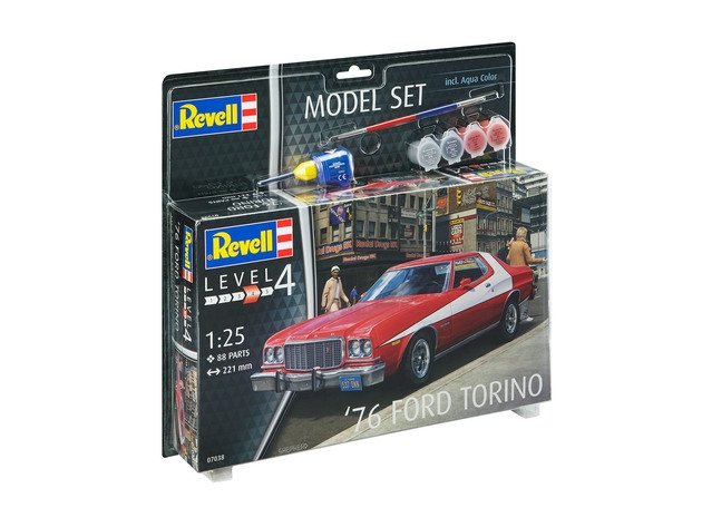 Revell 67038 Coffret de maquette Ford Torino 76 (1/25)
