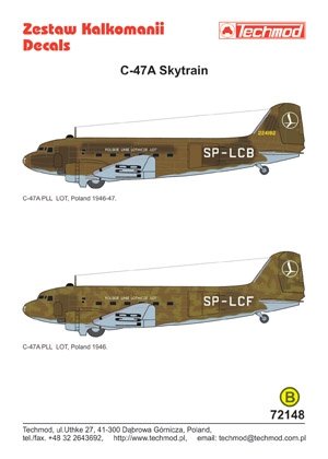 Techmod 72148 - C-47A Skytrain 1/72 – image 2