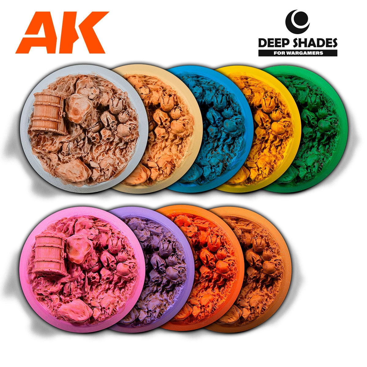 AK Interactive AK13003 REDDISH FILTH – DEEP SHADES 30ML – immagine 2