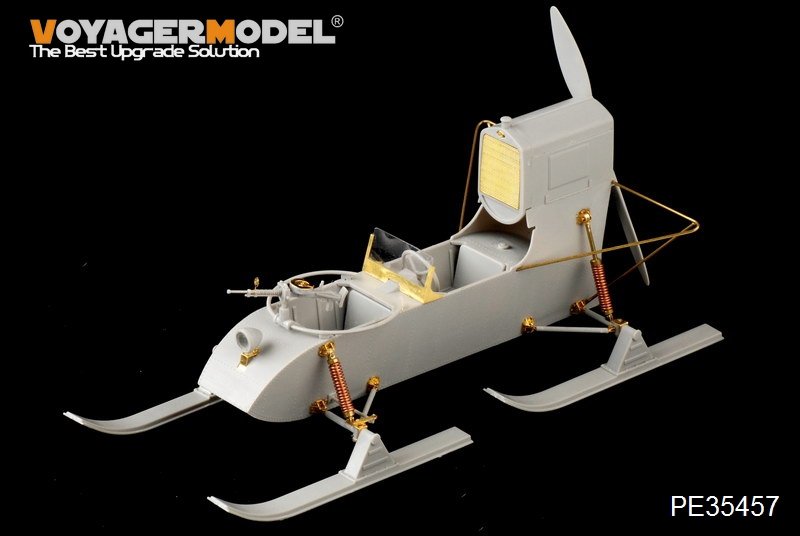 Voyager Model PE35457 WWII Soviet Aerosan RF-8/GAZ-98 for TRUMPERTER 02322 1/35 – zdjęcie 5