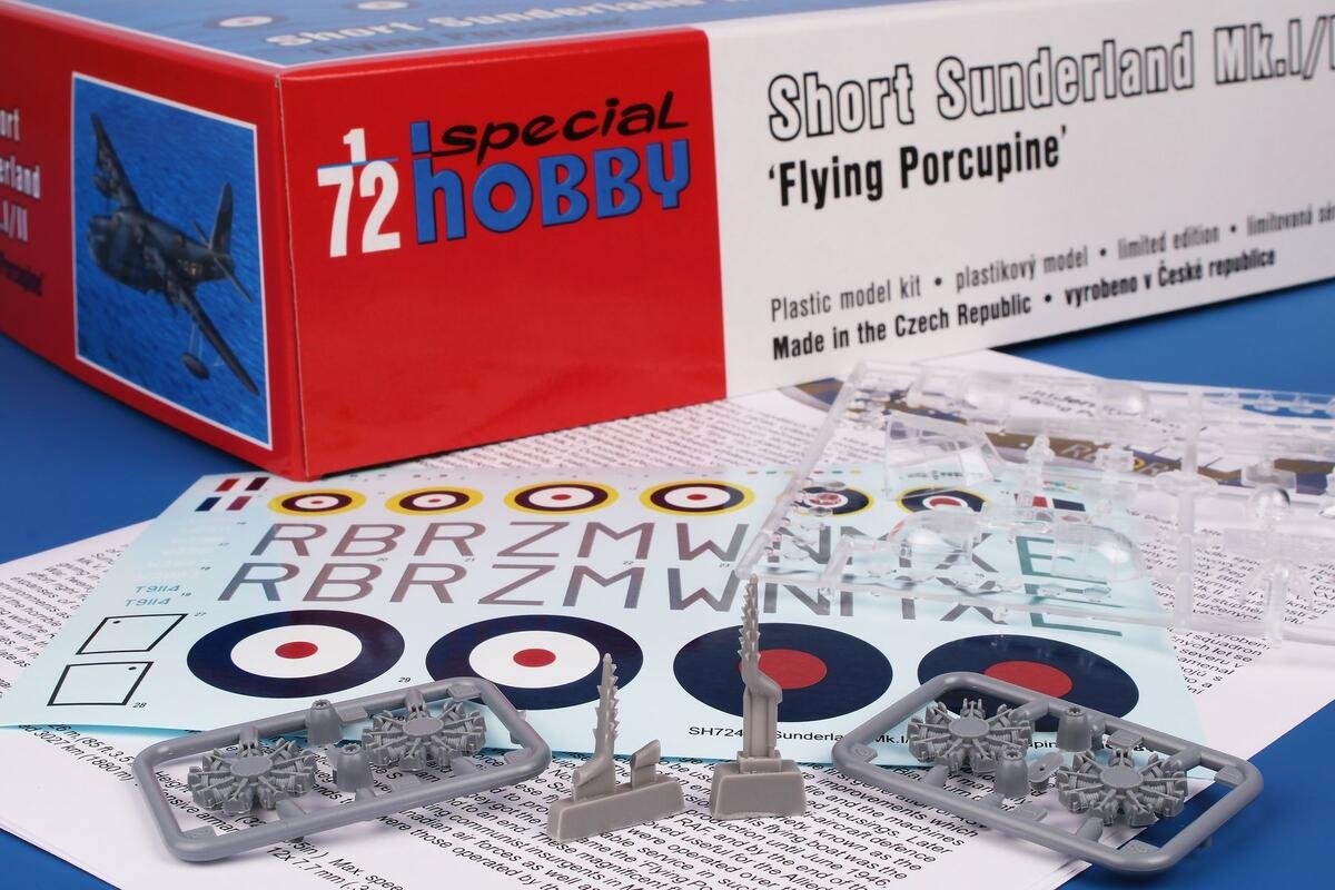 Special Hobby 72438 Short Sunderland Mk.I/II ‘The Flying Porcupine’ 1/72 – Bild 11
