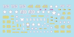 Star Decals 72-A1140 Korean War 1950-53 # 1. USMC Tanks. Sherman and Pershing. 1/72 – immagine 3