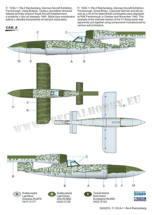Special Hobby 32074 Fieseler Fi 103R / V-1 Reichenberg 1/32 – Bild 4