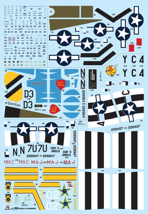 Italeri 2835 P-47D Thunderbolt 1/48 – immagine 4