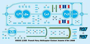 Trumpeter 05635 French Navy Helicopter Cruiser Jeanne dArc 2008 1/350 – Bild 6
