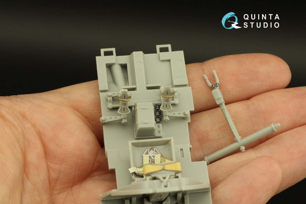 Quinta Studio QD32165 Do 335A-0 3D-Printed &amp;amp; colored Interior on decal paper (Zoukei-mura) 1/32 – image 5