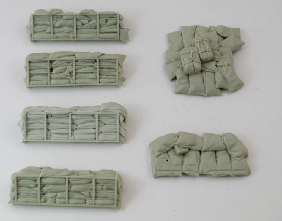 Panzer Art RE35-693 Sandbags armor for Ukrainian BTR-80 1/35 – zdjęcie 9