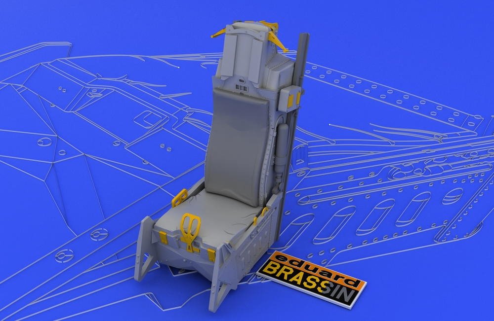 Eduard 648008 F-16 late seat 1/48 (Tamiya) – Bild 2