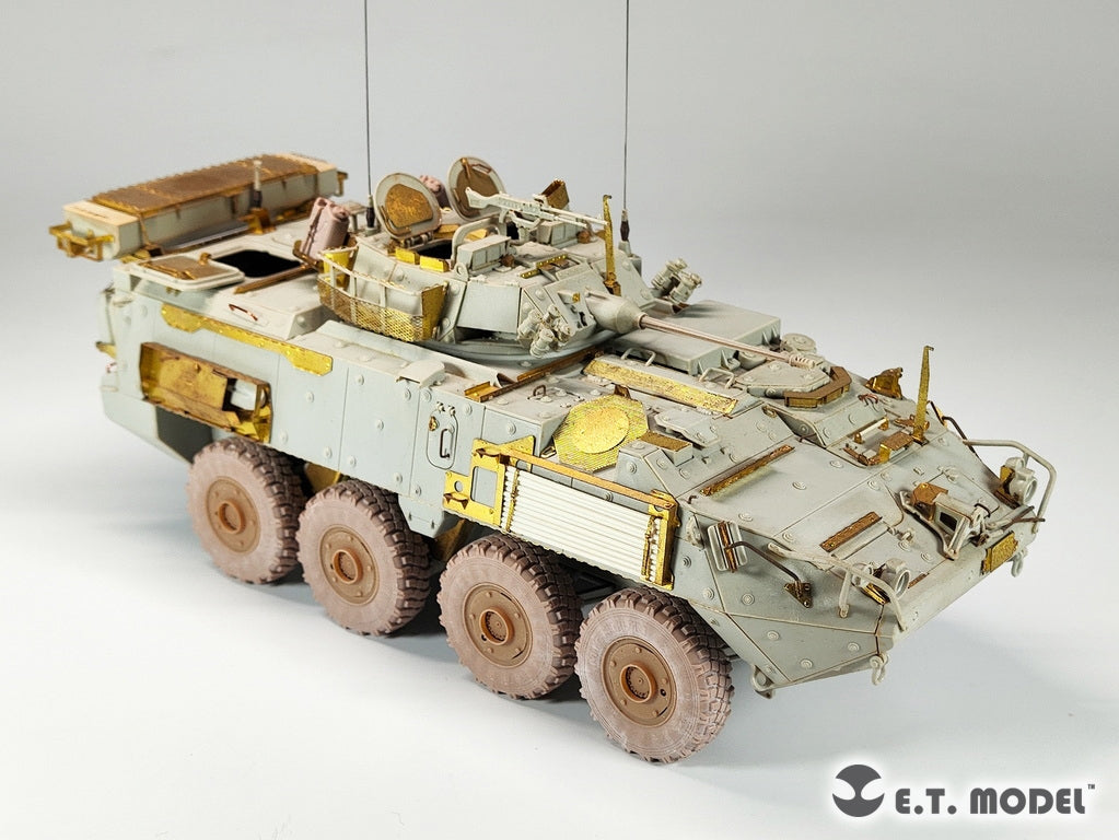E.T. Model P35-155 U.S.Army Stryker Armored Vehicle Sagged Wheels For TRUMPETER Kit 1/35 – Bild 7