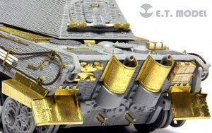 E.T. Model E72-020 WWII German KING TIGER (Porsche Turret) For DRAGON 7254 1/72 – immagine 7