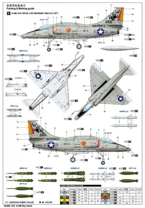 Trumpeter 02268 A-4M Skyhawk 1/32 – immagine 2