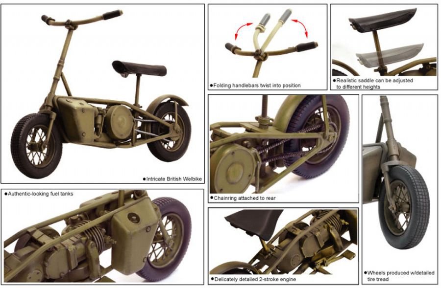 Dragon 75034 British Welbike 1/6 – immagine 3