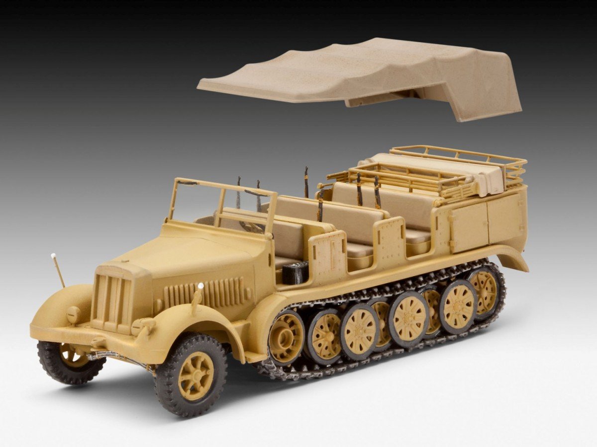 Revell 03186 Sd.Kfz.7 1/72 – immagine 2