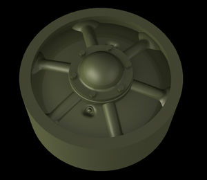 Panzer Art RE35-642 M4 “Sherman” Idler wheels No2 1/35 – immagine 2