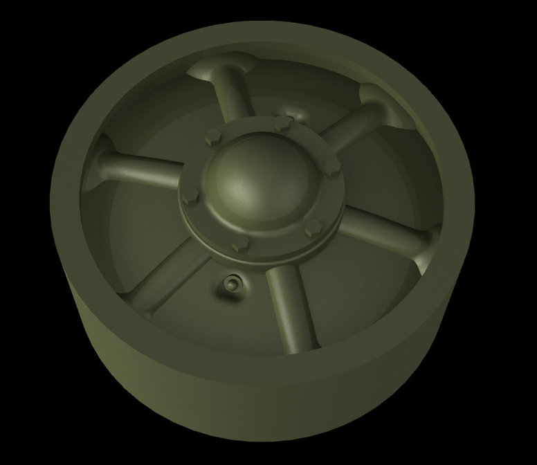 Panzer Art RE35-642 M4 “Sherman” Idler wheels No2 1/35 – immagine 2