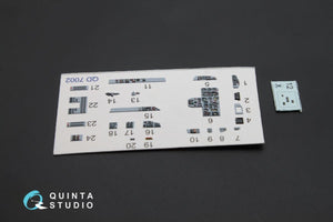 Quinta Studio QD72002 MiG-29 9-13 3D-Printed &amp;amp; coloured Interior on decal paper for 7278 Zvezda kit 1/72 – Bild 3