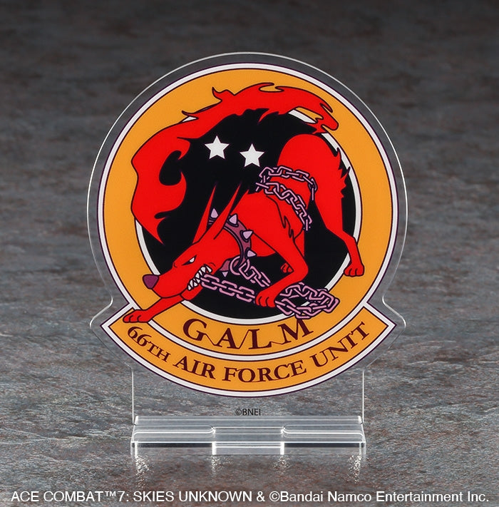 Hasegawa SP663-52463 Ace Combat 7 Skies Unknown F-15C Eagle "Galm 1" w/ Acrylic Stand 1/72