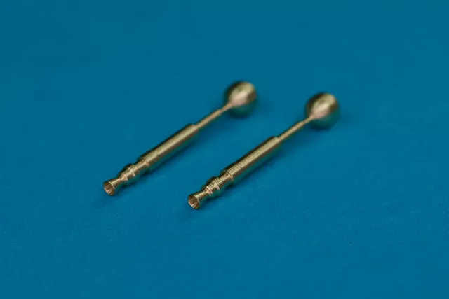 RB Model 48AB06 Barrel endings for 7,92mm German MG 17 MG 17 was used in many german aircrafts 1/48