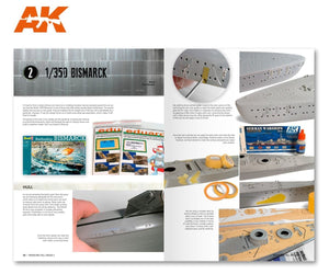 AK Interactive AK249 MODELLING FULL AHEAD 3: BISMARK &amp;amp; TIRPITZ (English) – immagine 4